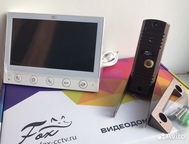 Домофон комплект видео цветной
