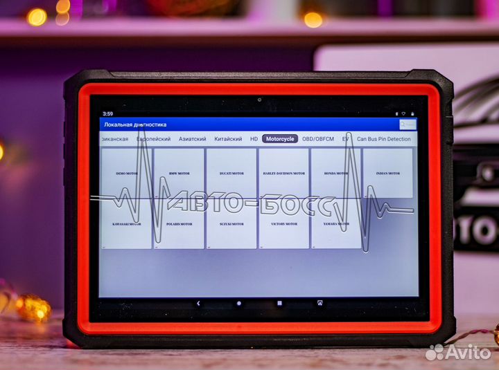 Launch x431 PAD 9 + 200гб материалов