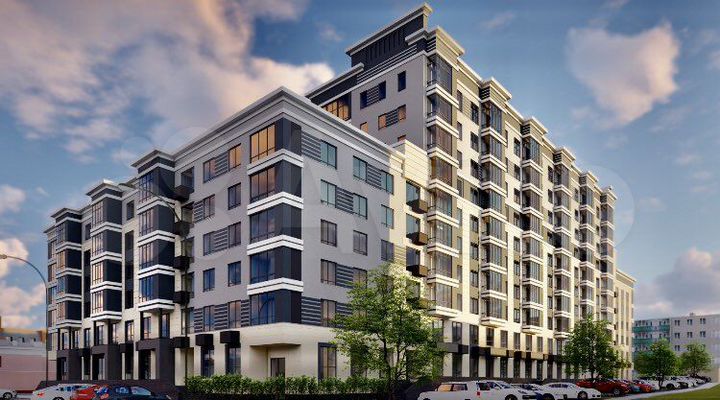 3-к. квартира, 63,5 м², 3/10 эт.