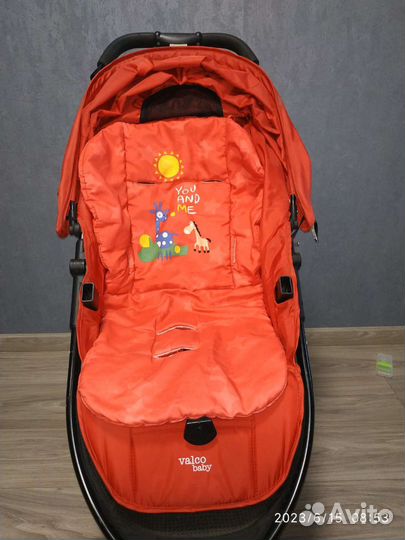 Прогулочная коляска Valco Baby Snap, fire red