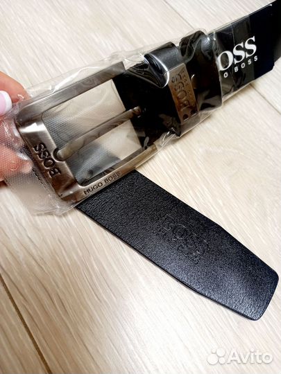 Муж.ремень Hugo boss.нат.кожа.новый