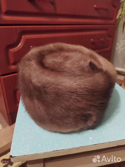 Шапка норковая женская
