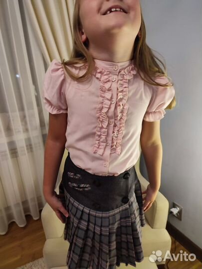 Школьная форма блузка 122