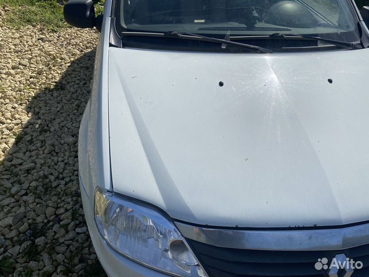 Капот рено логан