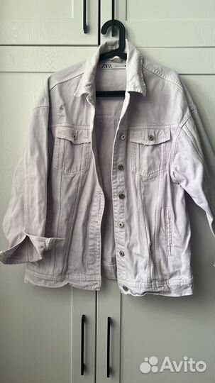 Джинсовая куртка zara