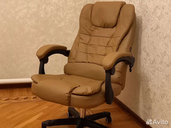 Кресло кожаное эко