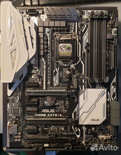 Комплект Asus z270-a, i5 6600k, gtx 980