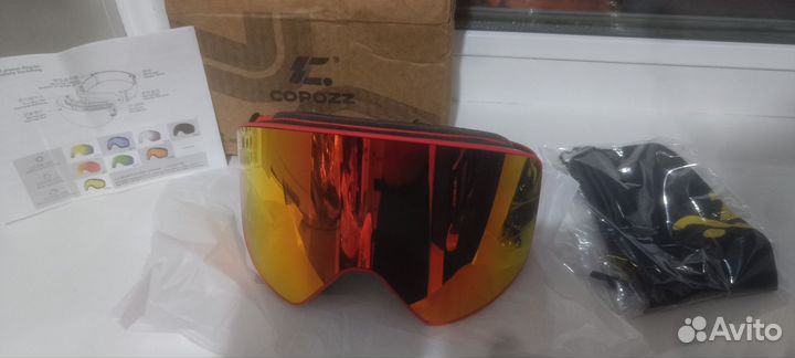 Продам новые Горнолыжные очки Copozz
