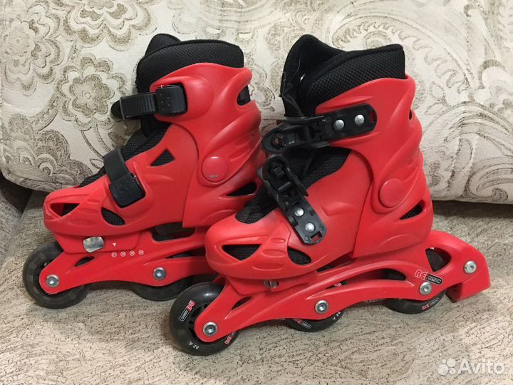 Роликовые коньки детские раздвижные