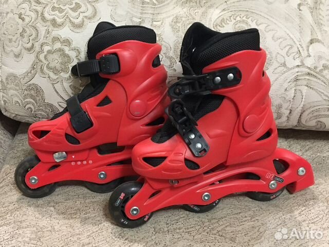 Роликовые коньки детские раздвижные