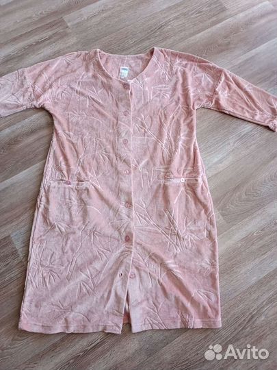 Халат велюровый женский