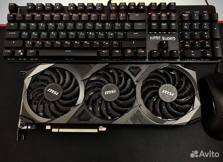 MSI RTX 3070 8Gb. Игровая видеокарта