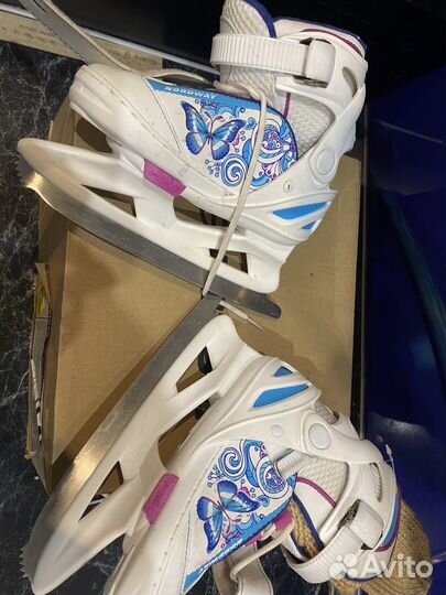 Коньки раздвижные 26-30