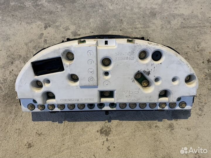 Панель приборов mercedes w163