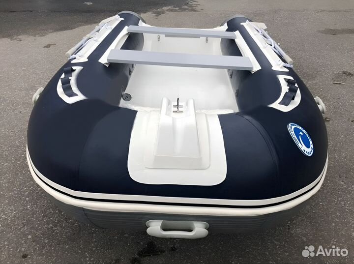 Лодка RIB Stormline Standard no console 400 синяя