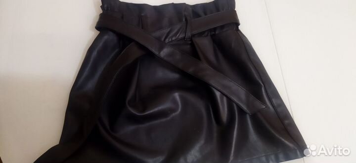 Юбка кожаная 116 gloria jeans