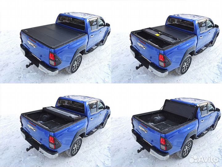 Жесткая четырехсекционная крышка HAL changan