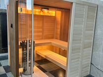 Финская инфракрасная сауна баня в дом и квартиру