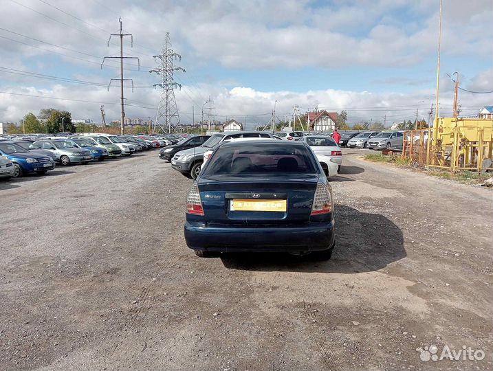 Hyundai Accent 1.5 AT, 2007, 250 000 км