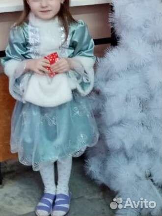 Костюм снегурочки детский
