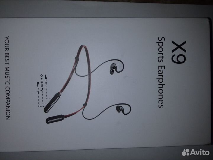 Спортивные наушники беспроводные bluetooth и tf ca