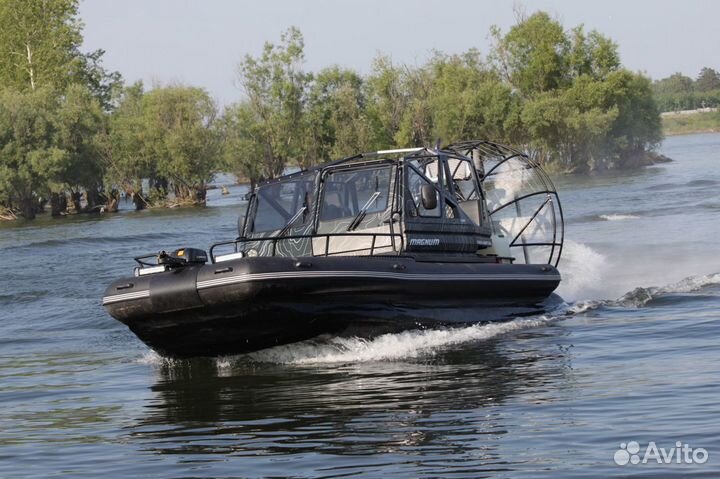 Аэролодка SibEX Magnum 600 л.с Завод twin turbo