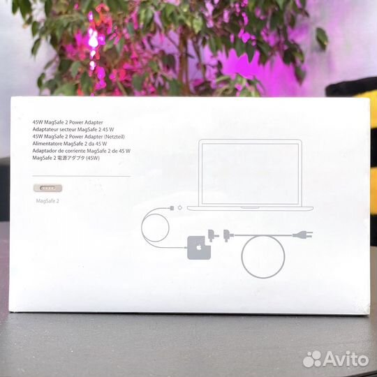 Зарядка MagSafe 2 45W (Строго оригинал, Новый)