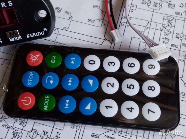 Модуль мп3, FM, bluetooth