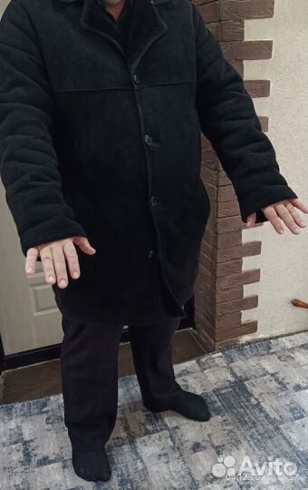 Дубленка мужская в хорошем состоянии