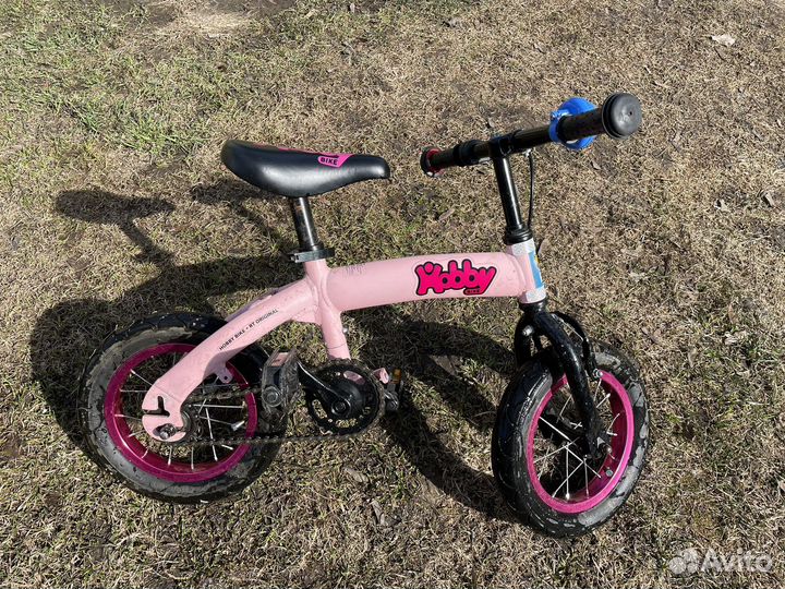 Беговел hobby bike 2 в 1