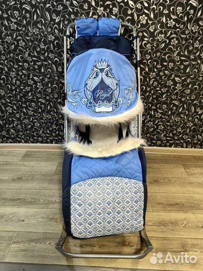 Детские санки коляска бу