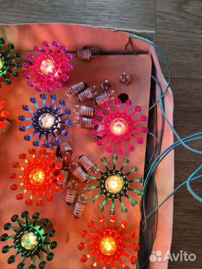 Новогодняя гирлянда СССР