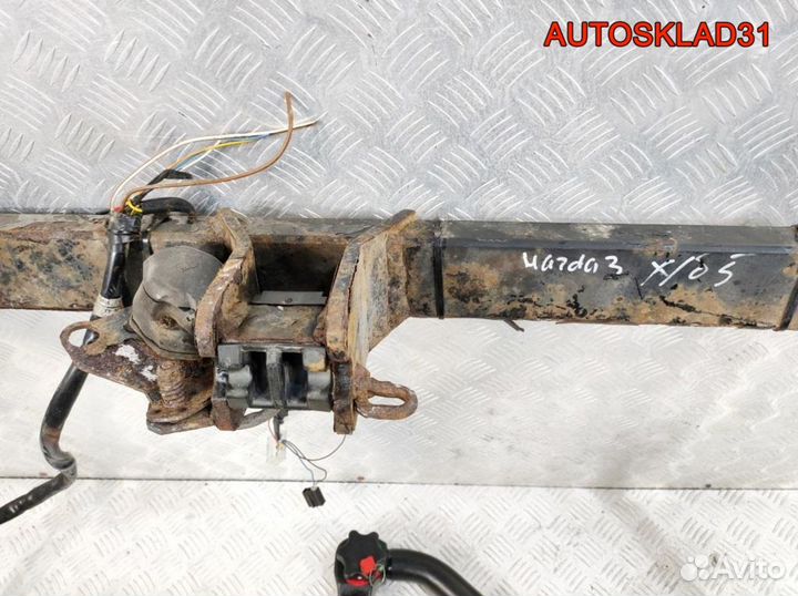 Фаркоп со съёмным крюком Mazda 3 BK Хетчбэк