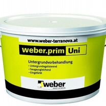 Фасадная грунтовка Weber.prim Uni