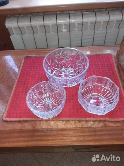 Хрусталь салатницы