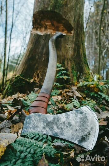 Кованый топор Колун валочный