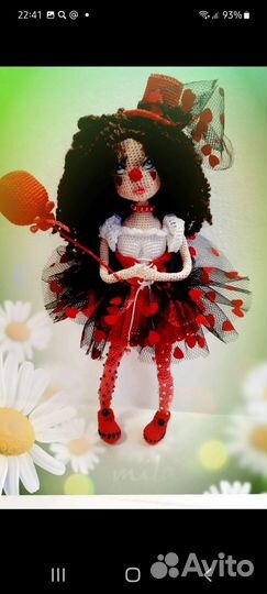 Вязаная кукла