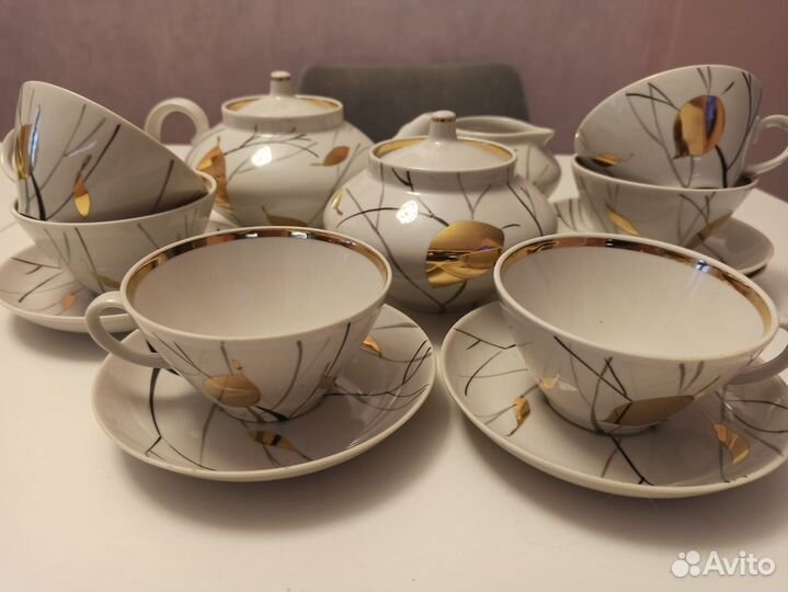 Чайный сервиз СССР дулево