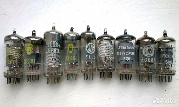 Импортные радиолампы 60х-70х