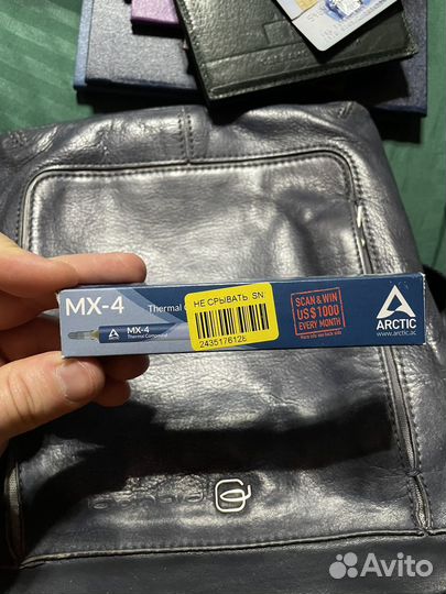 Термопаста mx 4