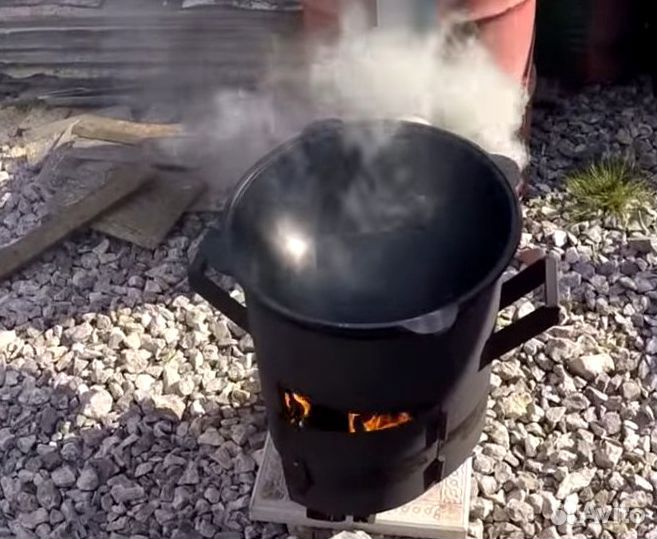 Казан чугунный узбекский