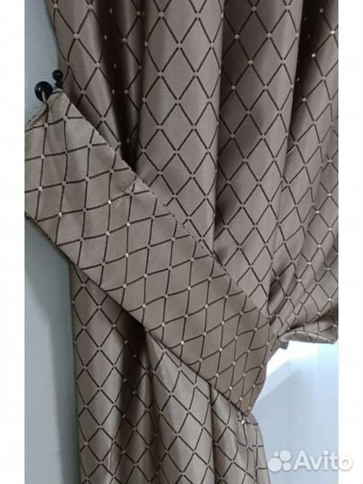 Шторы готовые 4м Турция, жаккард, новые шторы,тюль