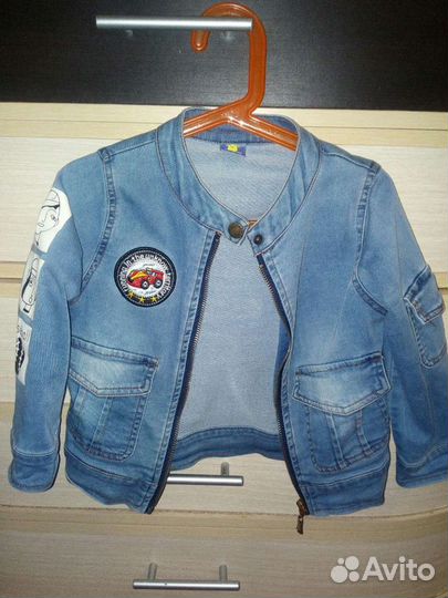 Джинсовый костюм для мальчика