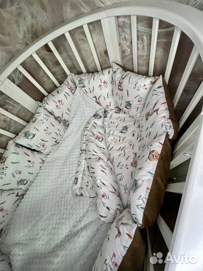 Бортики в кроватку