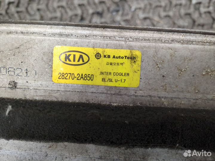 Радиатор интеркулера Hyundai ix 35, 2011