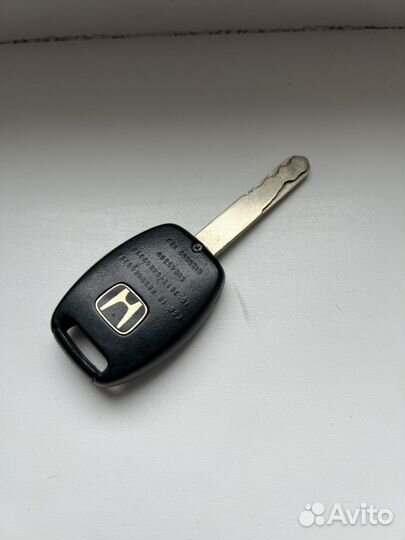 Ключ зажигания Honda оригинал