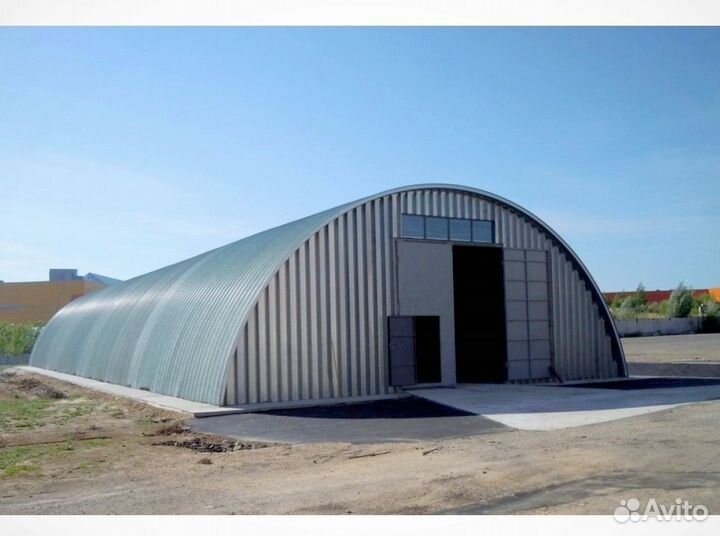 Быстровозводимые ангары в рассрочку 691 кв.м