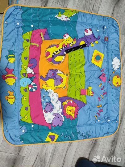 Развивающий коврик tiny love солнечная полянка