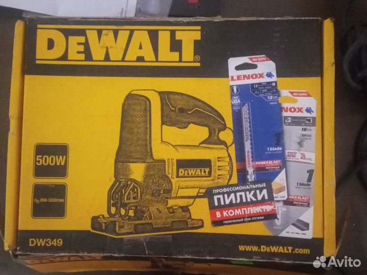 Электро лобзик dewalt349