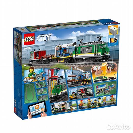 Грузовой Поезд lego city 60198 б/у